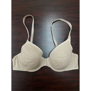 Victoria’s Secret Nude Lined Perfect Coverage Bra Size 34B